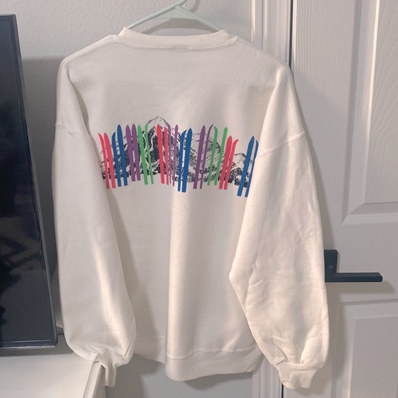 Vintage white oversized sweatshirt - Picture 7 of 14